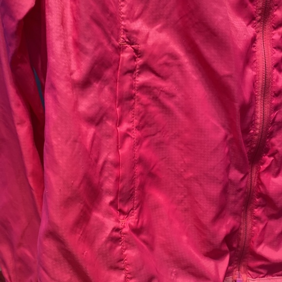 Pink Athletic Works wind breaker mesh back zipper pocket small mark see pics XXL - Picture 6 of 10